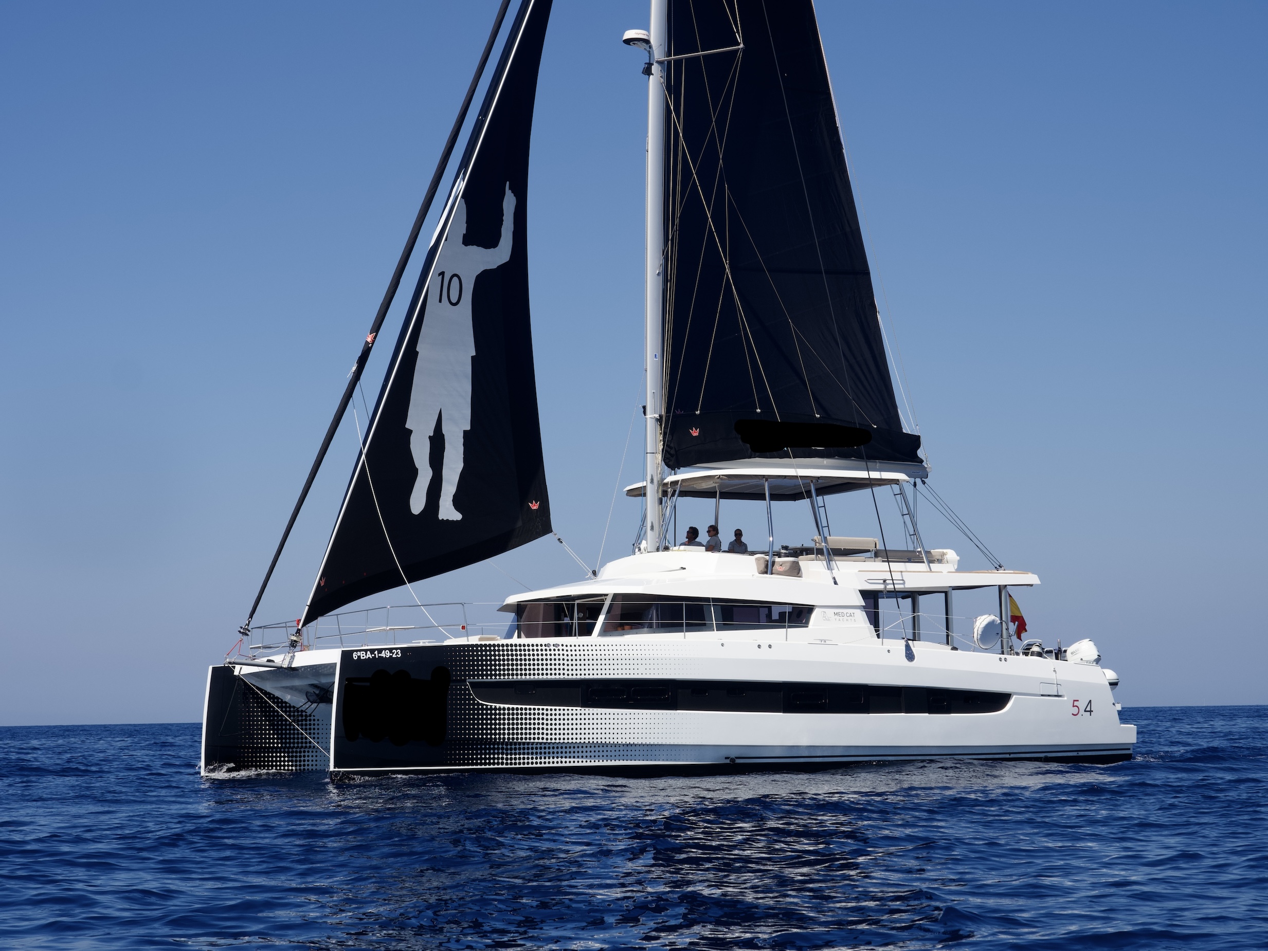 Lionel Messi catamaran charter in Formentera Ibiza